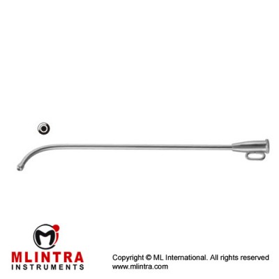 Hartmann Ear Catheter Fig. 2 Stainless Steel, 15 cm - 6" Hartmann Ear Catheter Fig. 2 Stainless Steel, 15 cm - 6"